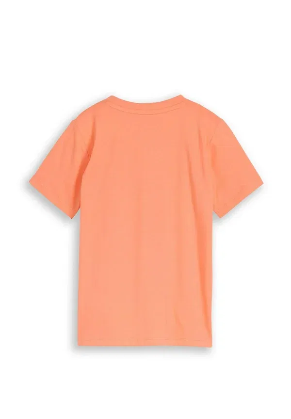 Футболка Tom Tailor T-Shirt mit wendepailletten print t-shirt, ярко-коралловый — фото 2