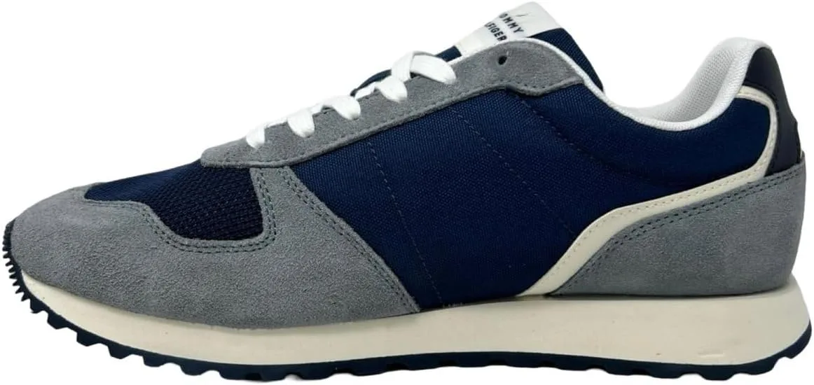 Мужские низкие кроссовки Tommy Hilfiger New Runner Eva Mix Fm0fm05465, темно-синий — фото 4