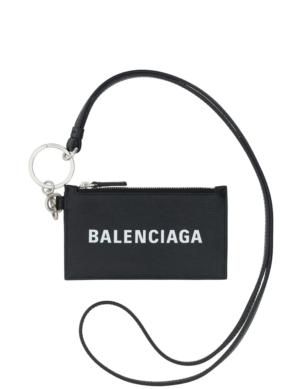 

Брелок-держатель для банковской карты BALENCIAGA, черный
