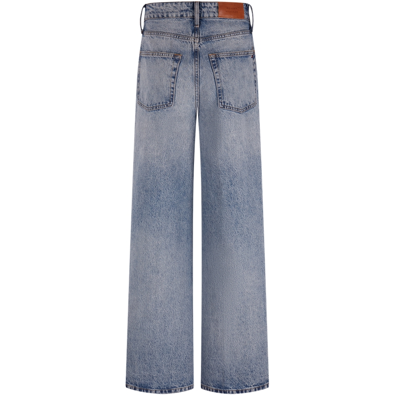 Tommy Hilfiger Джинсы Women's Denim Blue 1A5 Moderate Wide Leg — фото 3
