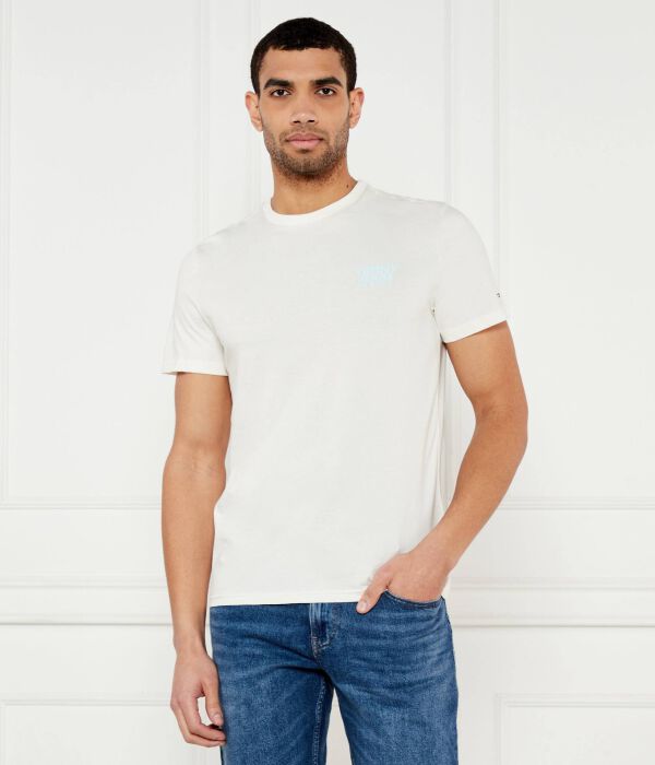 

Футболки Slim fit Tommy Jeans, экрю