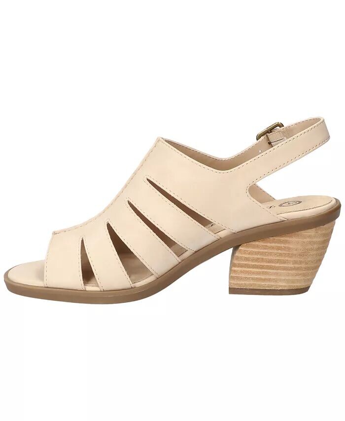 Женские босоножки Rhodes Block Heeled Bella Vita, коричневый/бежевый — фото 3