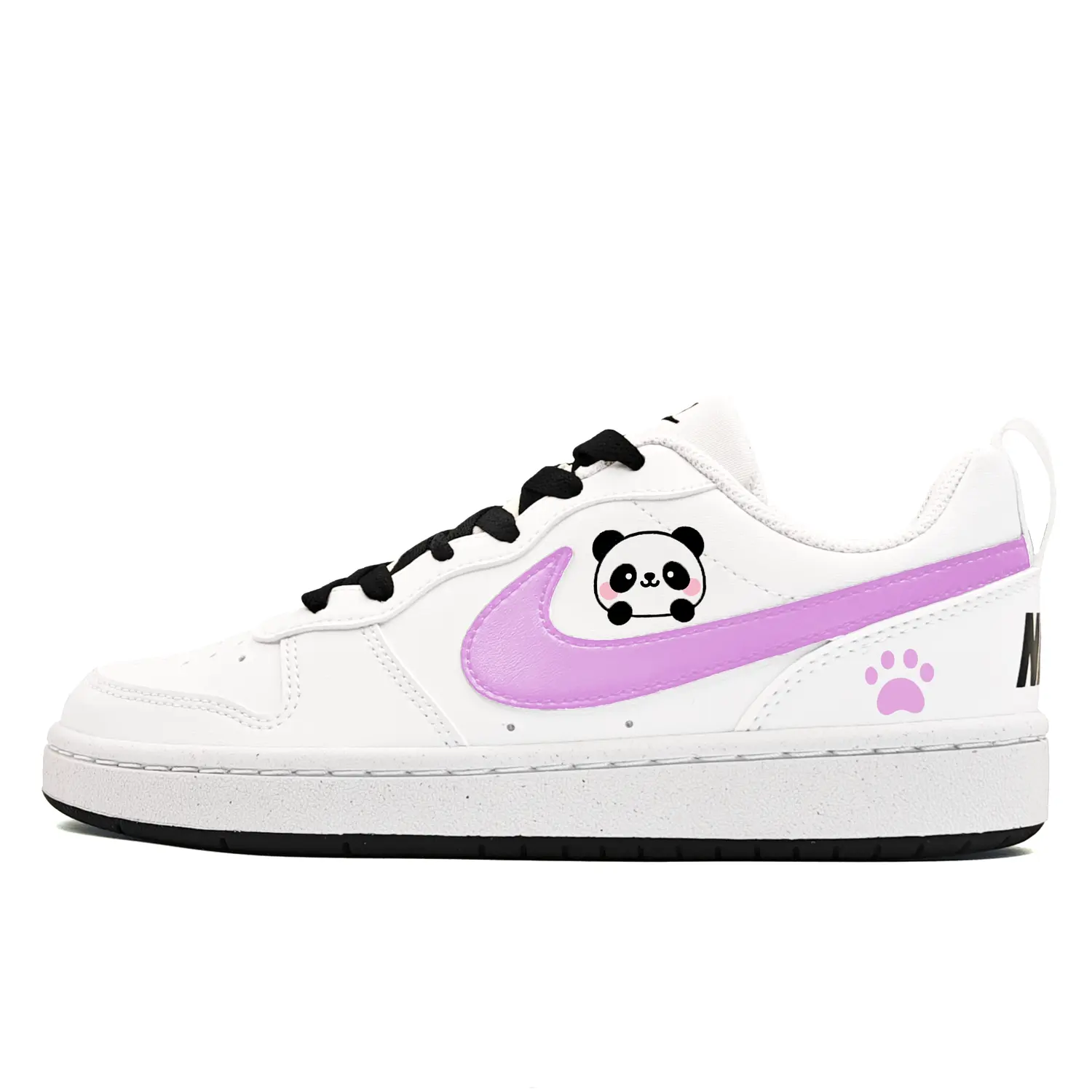 

Nike Court Borough устойчивые к истиранию низкие кроссовки для скейтборда white детские