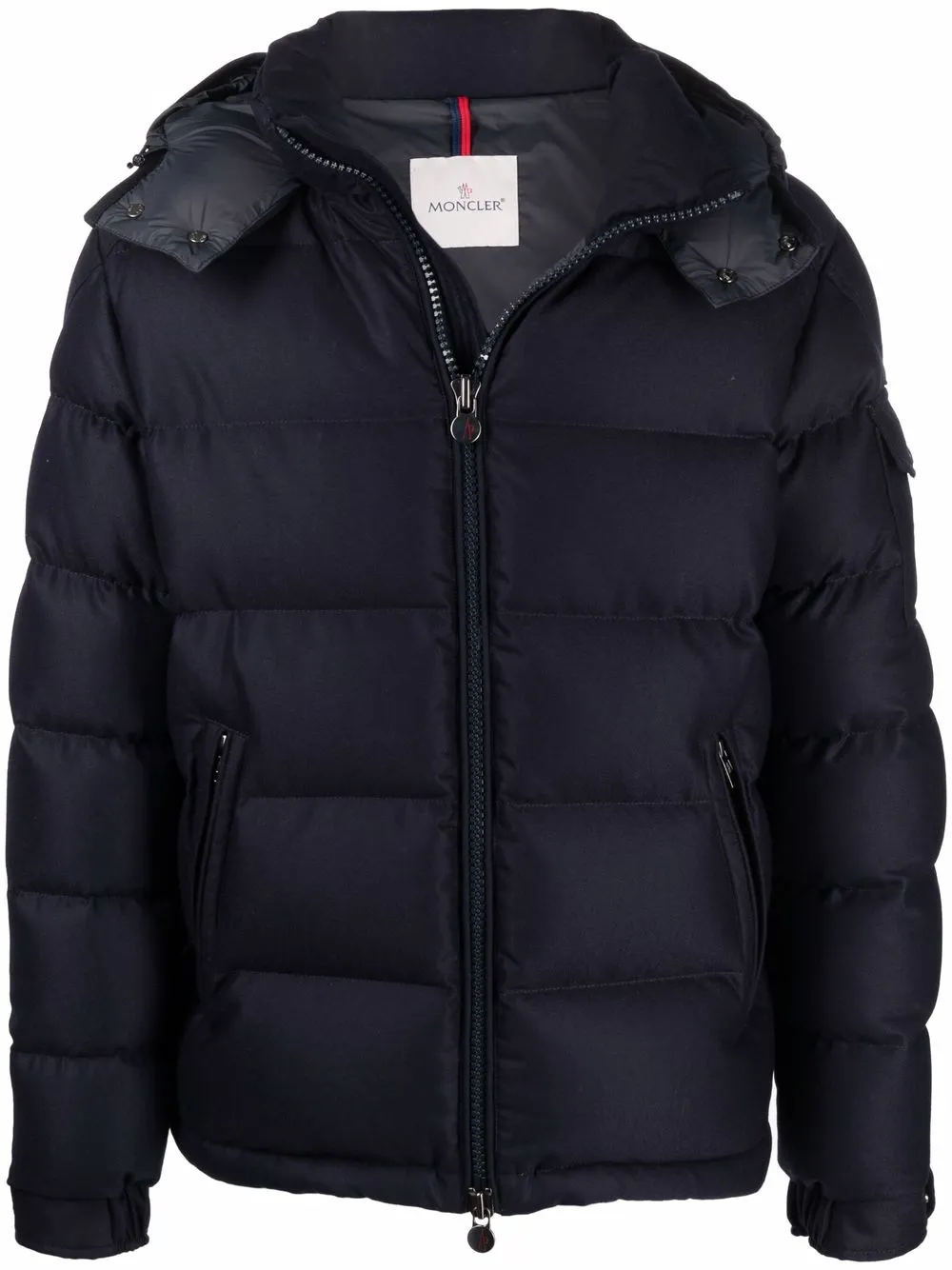

Пуховик Montgenevre с капюшоном MONCLER, синий