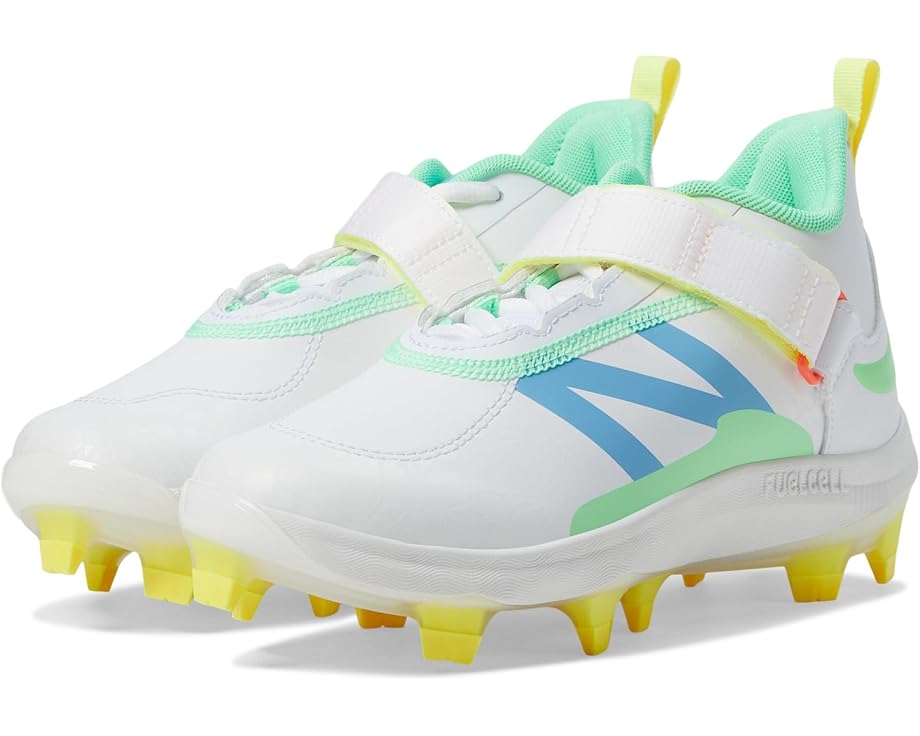 

Кроссовки New Balance Kids Lindor 2, цвет White/Neon Dragonfly