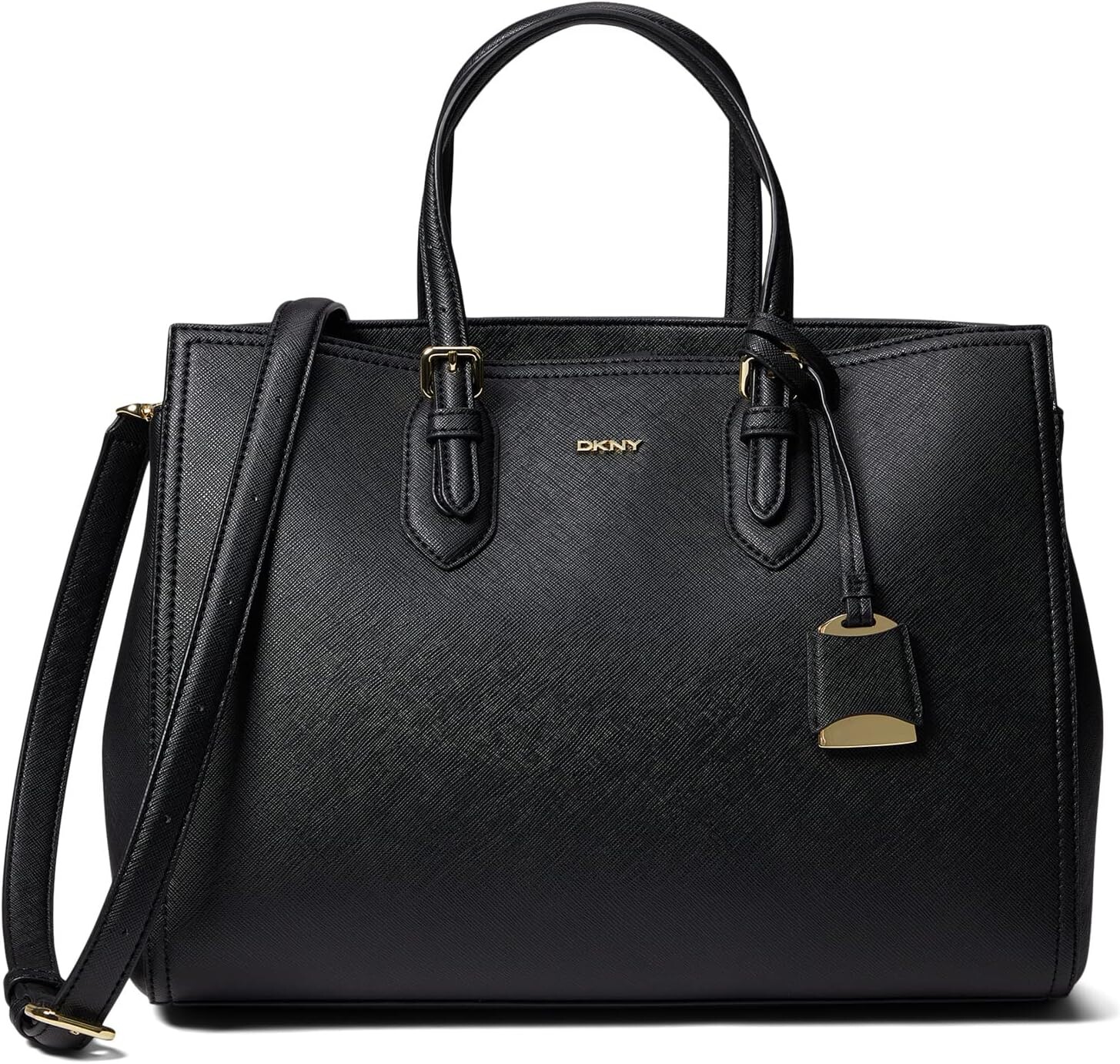 

Сумка DKNY Bibi Large Satchel, цвет Black/Gold