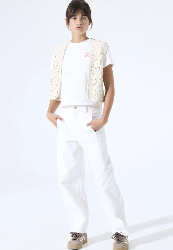 Джинсы прямого кроя Garcia, Off White
