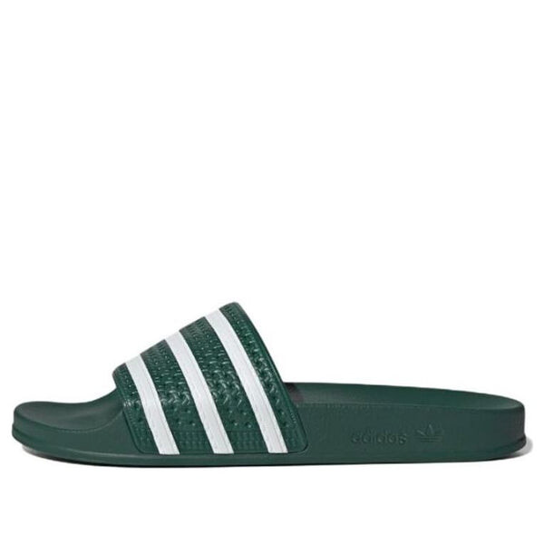 

Тапочки adilette slide 'collegiate green' Adidas, зеленый