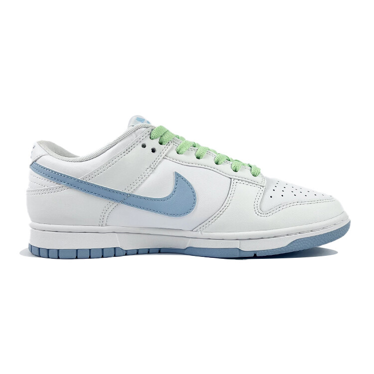 

Кроссовки Nike Dunk Skateboard Shoes Men Low-Top White Blue, белый/синий