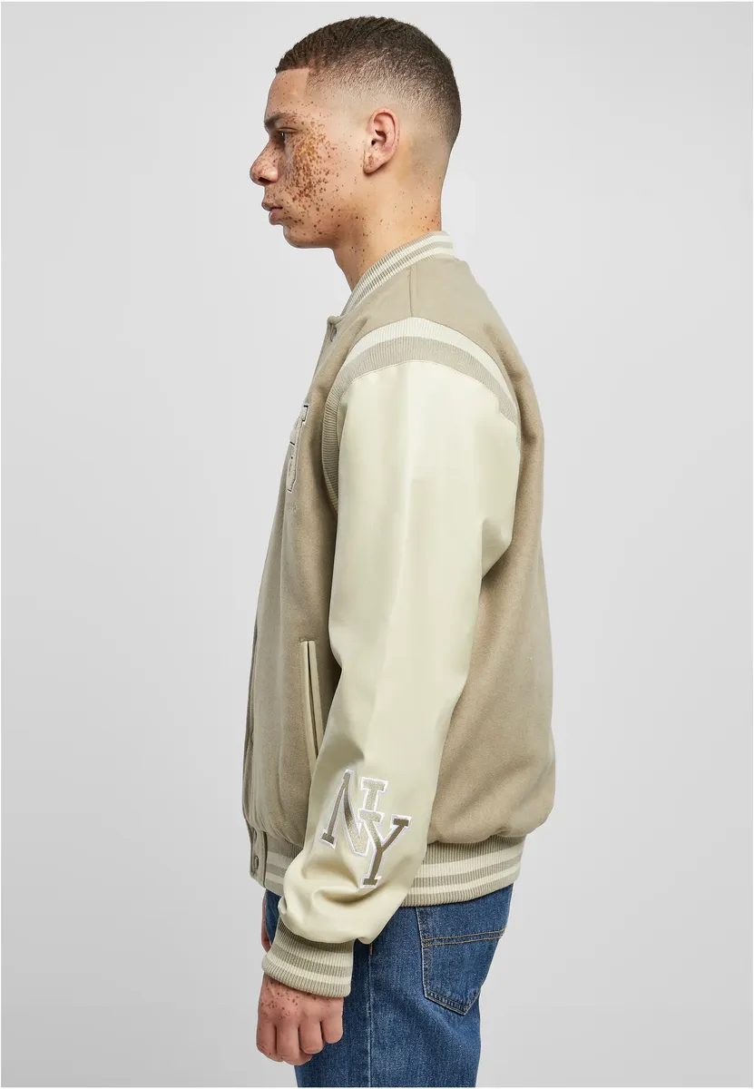 

Всепогодная куртка Sean John " Sean John Men's SJ Script Logo SJ College Jacket" (1 шт.), без капюшона, цвет Sand/Light Sand