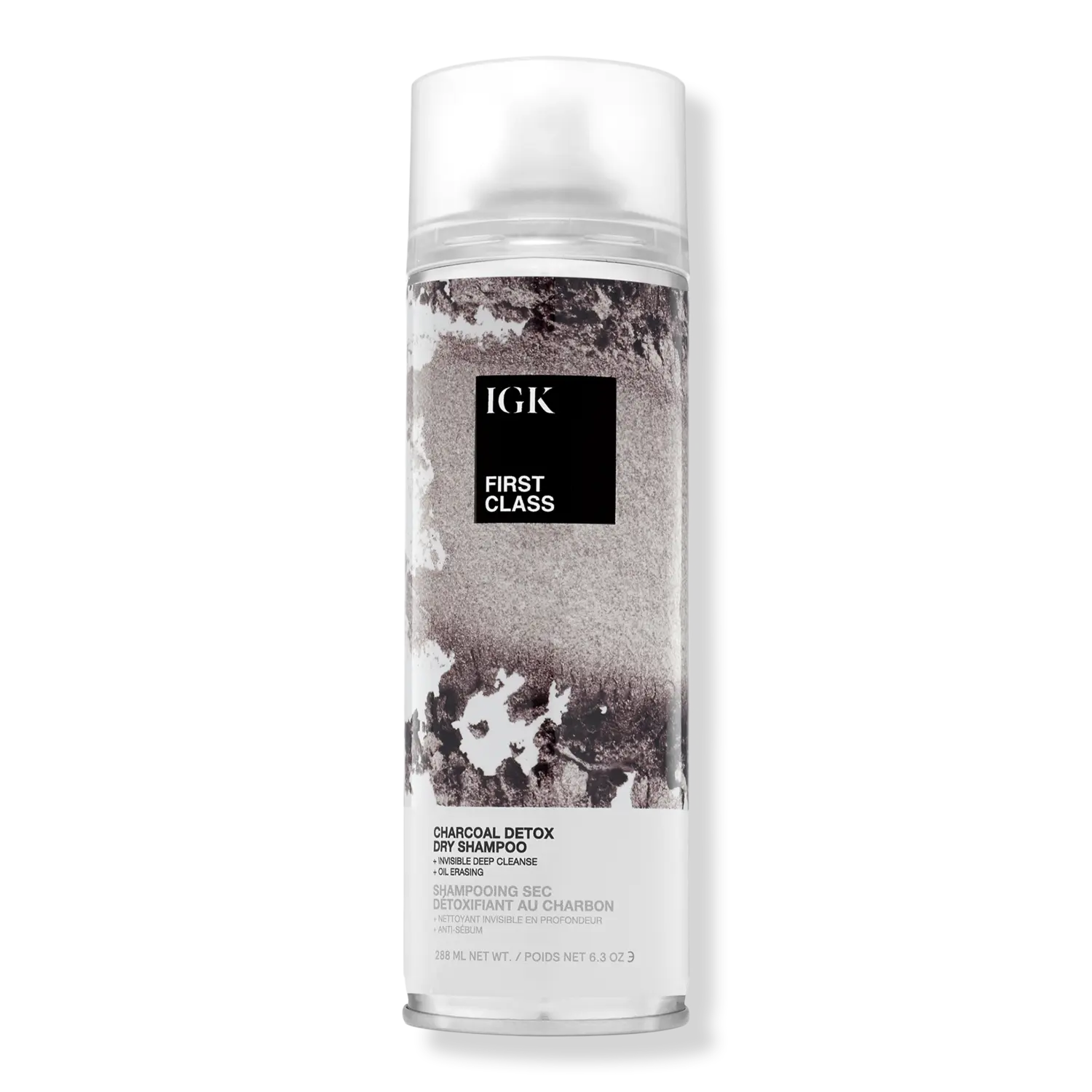 

Сухой шампунь First Class Charcoal Detox IGK, 6.3 oz