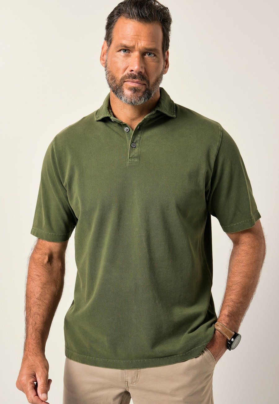 

Поло JP1880 SHORT SLEEVE CUTAWAY COLLAR VINTAGE LOOK, Moss Green/Dark Green, Зеленый, Поло JP1880 SHORT SLEEVE CUTAWAY COLLAR VINTAGE LOOK, Moss Green/Dark Green