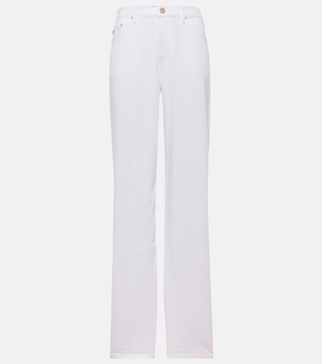 

Новые джинсы Baggy Wide с высокой посадкой и широкими штанинами AG Jeans, Wht