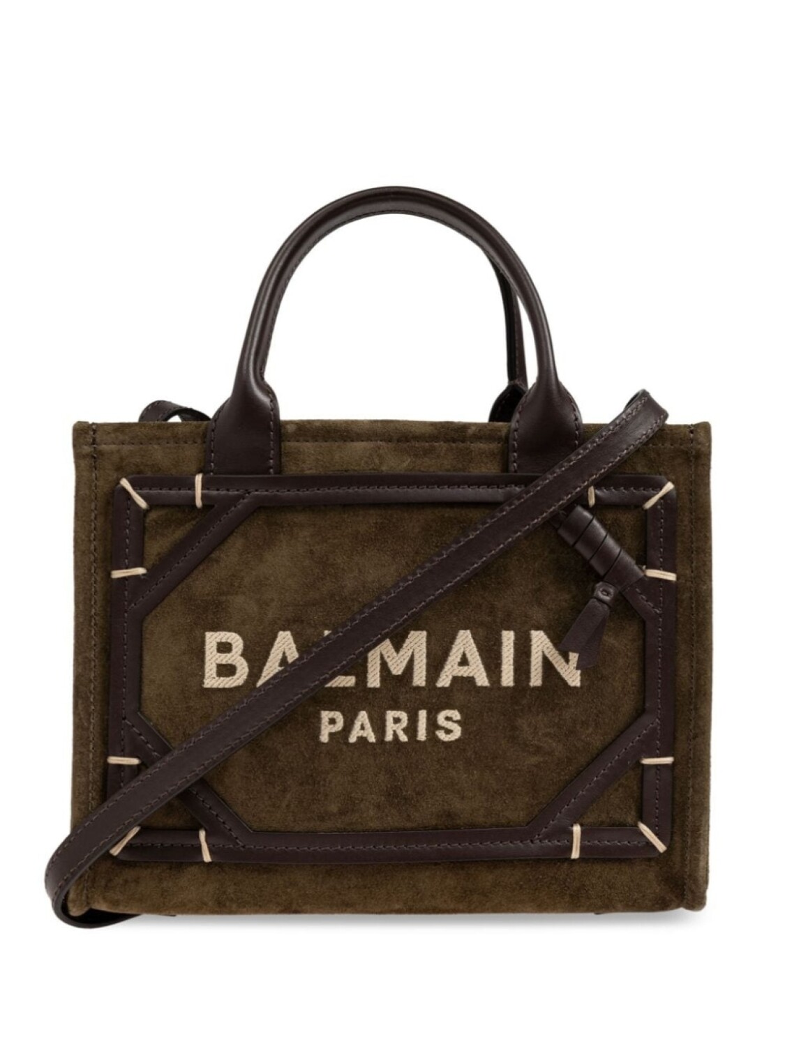 

Balmain маленькая армейская сумка, коричневый