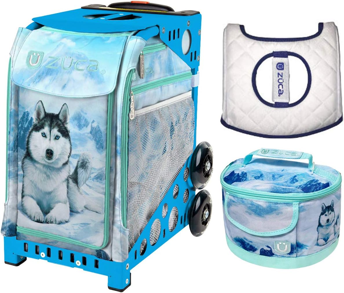 

Спортивная сумка ZUCA - Husky с ланч-боксом Husky и чехлом для сиденья Ice Garden (синяя рама)
