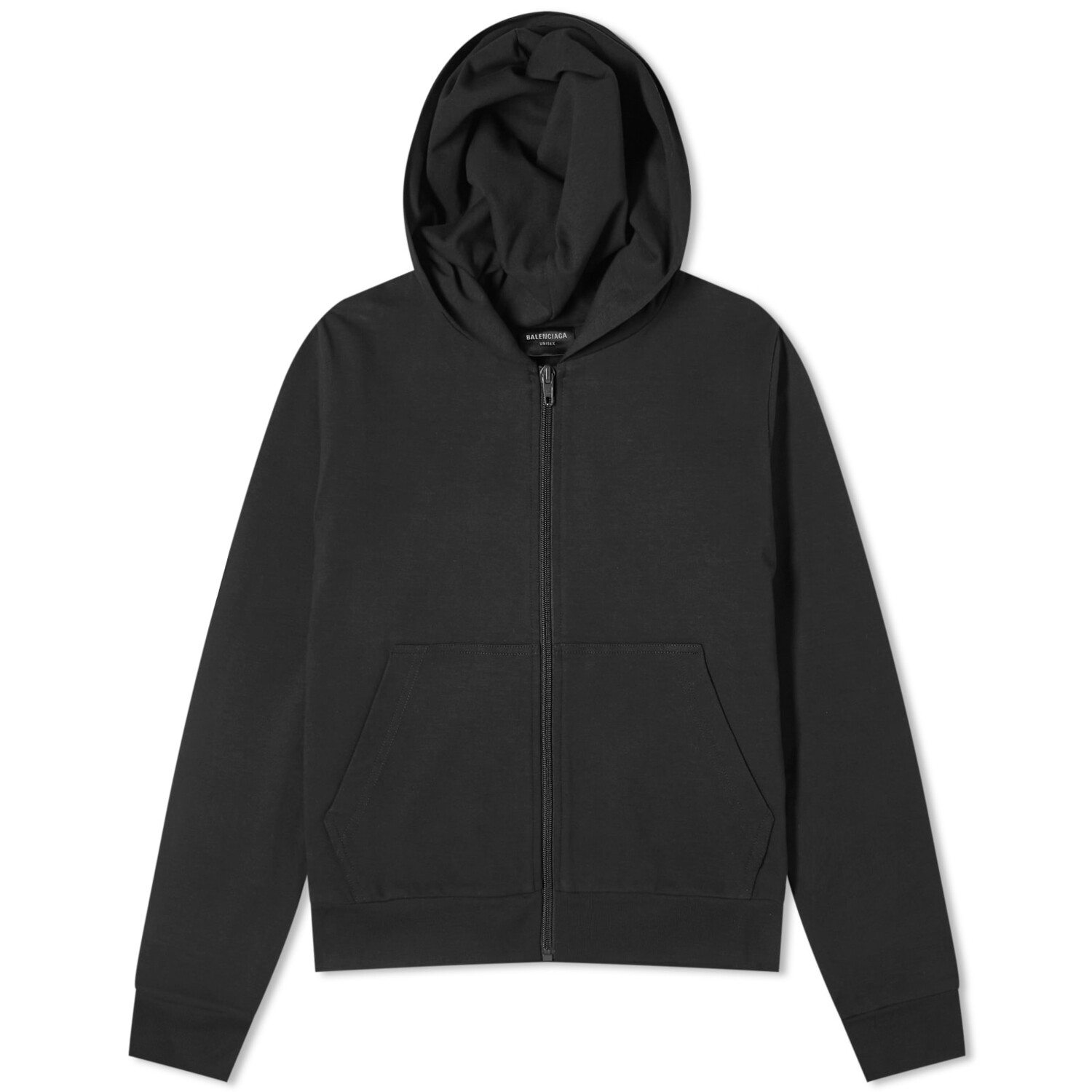 

Худи Balenciaga Slim Fit Hoody, цвет Washed Black
