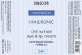 BINGOSPA Innovation HYALURONIC Крем против морщин для области глаз и губ с глубоко увлажняющей формулой. — фото 2