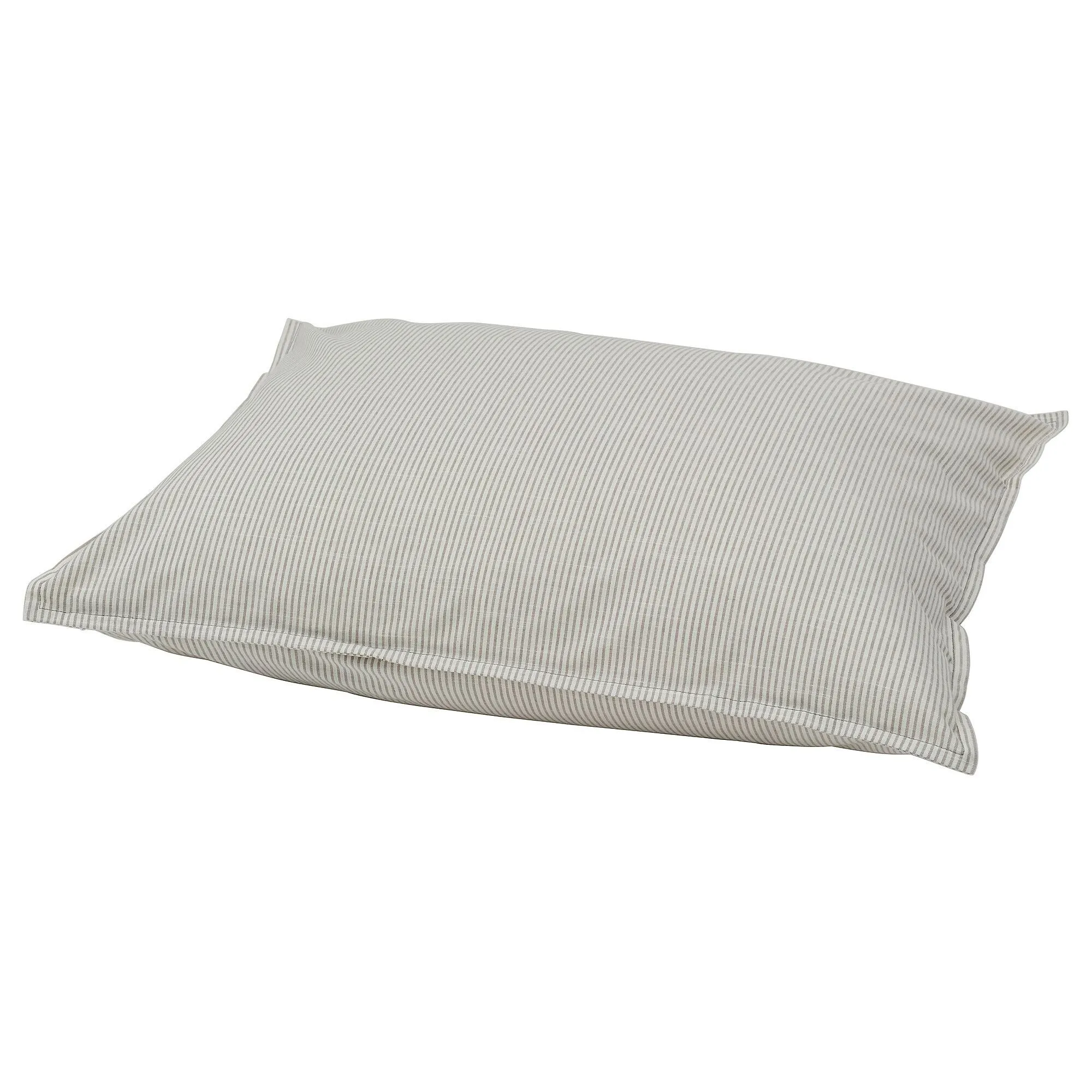

Наволочка, серая в полоску, 50х60 см, BERGPALM IKEA