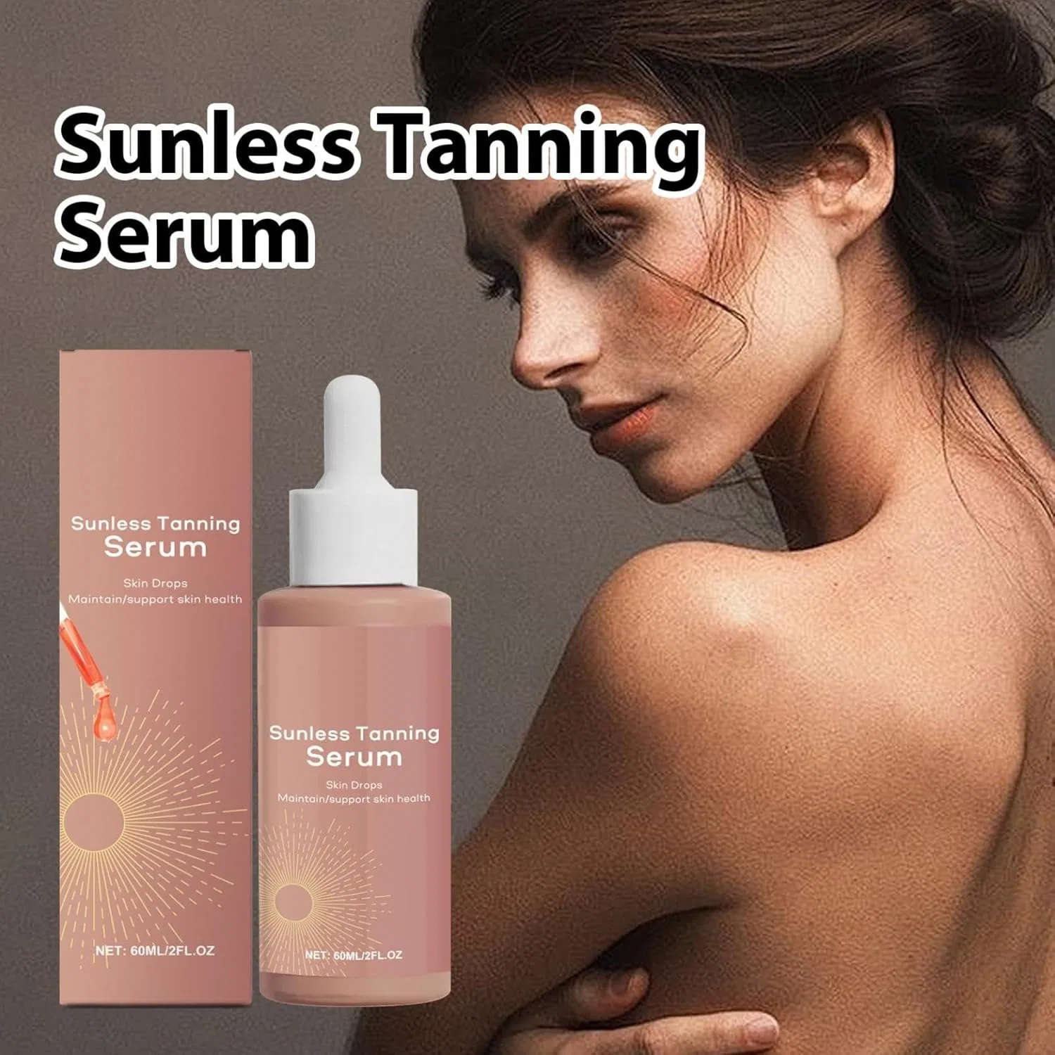 Капли для автозагара Zeria Sunless Tanning Drops (1 штука) Generisch, 1 Items — фото 2