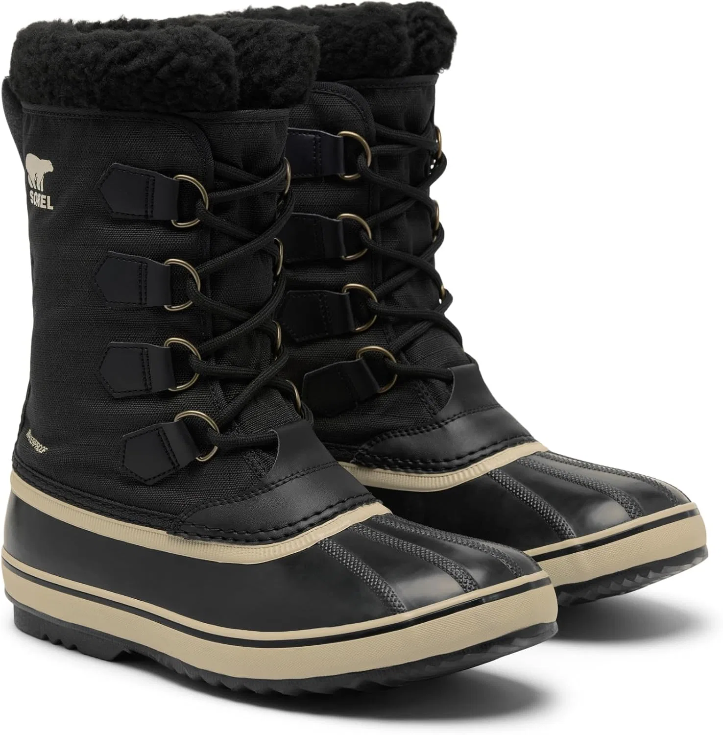Мужские зимние ботинки Sorel 1964 Pac Nylon WP, черный — фото 2