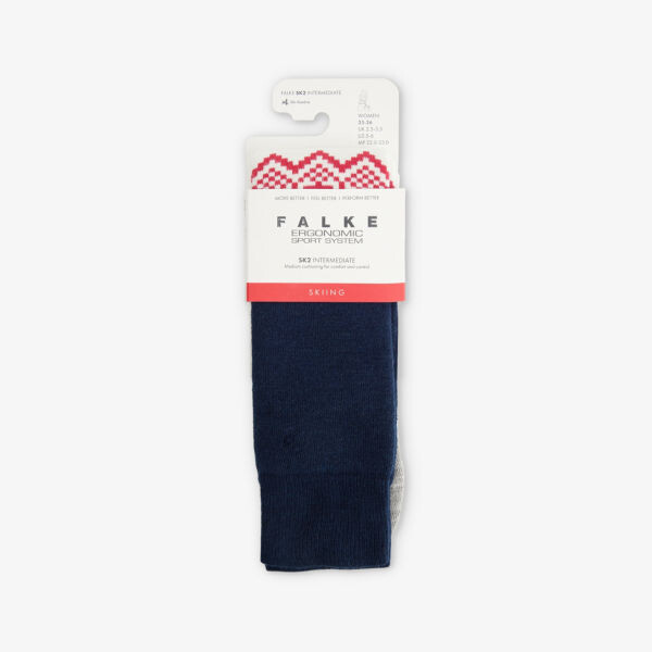 

Носки Sk2 средней вязки с фирменным принтом Falke Ergonomic Sport System, белый