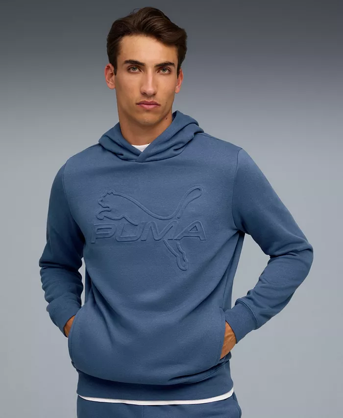 

Мужская толстовка с тисненым логотипом Puma, синий