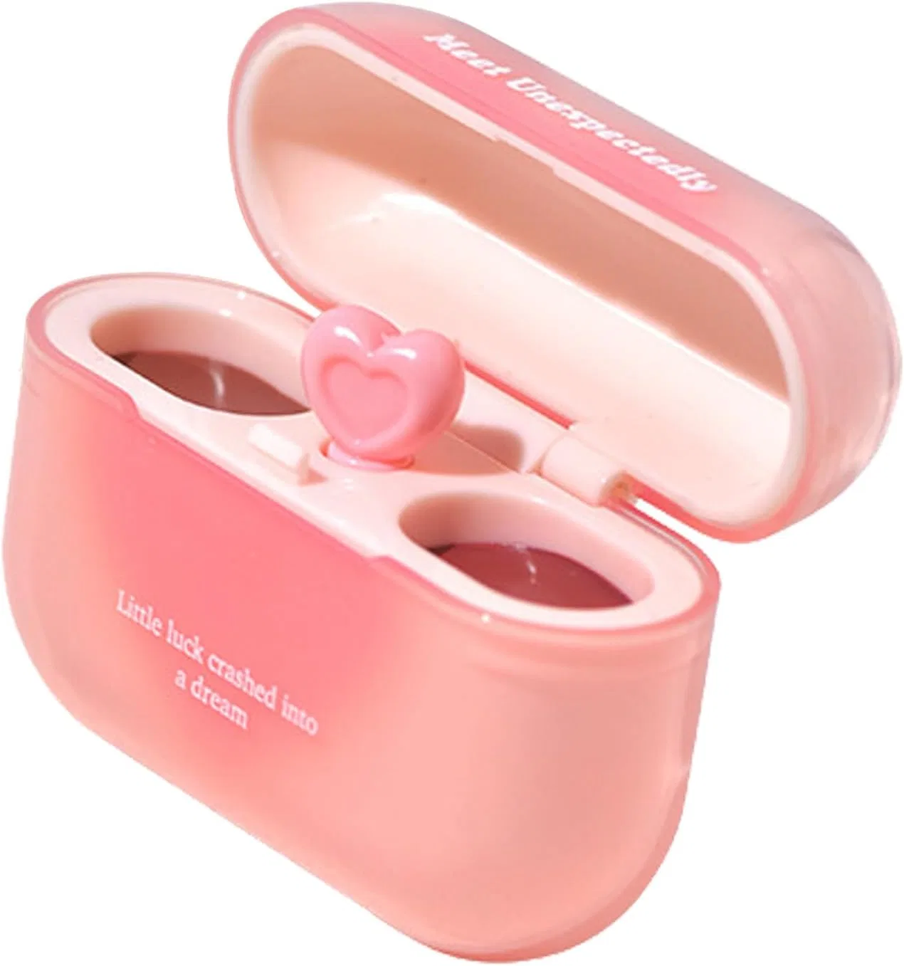 Блеск для губ двойной увлажняющий Pink