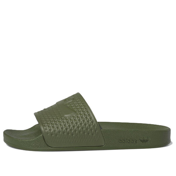 

Тапочки originals shmoofoil slides 'wild pine' Adidas, мультиколор