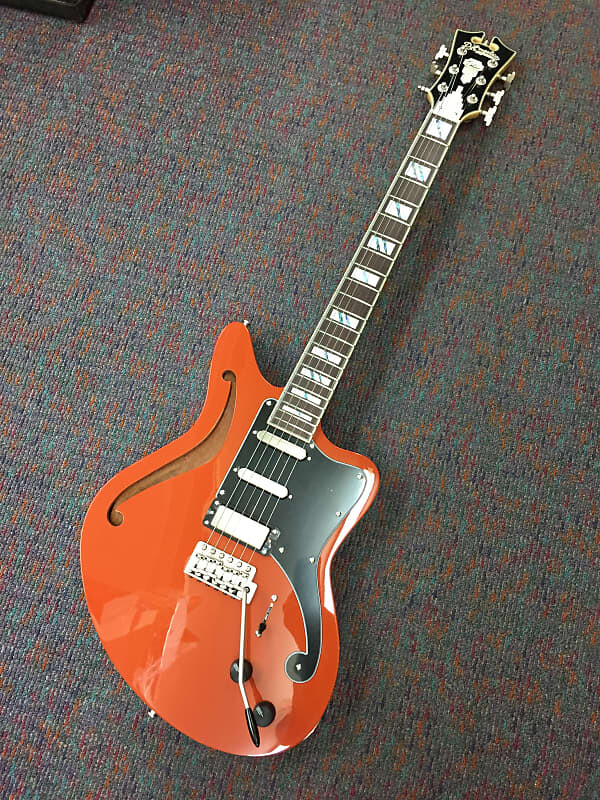

Электрогитара D'Angelico Deluxe Bedford SH LE Limited Edition Semi Hollow Electric Guitar #22/50 Setup New!