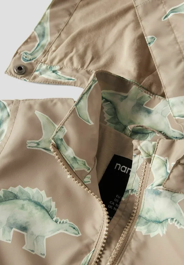 Куртка nmmmax li aop noos, уличная куртка Name It, Oxford Tan — фото 4