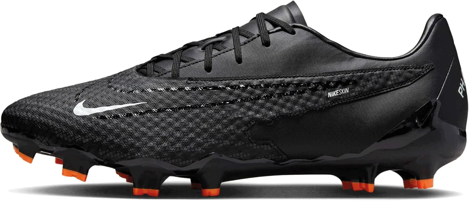 Мужские кроссовки NIKE Phantom Gx Academy Fg/MG, белый/черный/серый — фото 2
