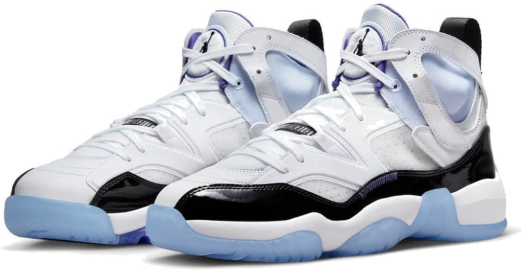 Мужские кроссовки NIKE Jordan Jumpman Two Trey, белый/черный — фото 3
