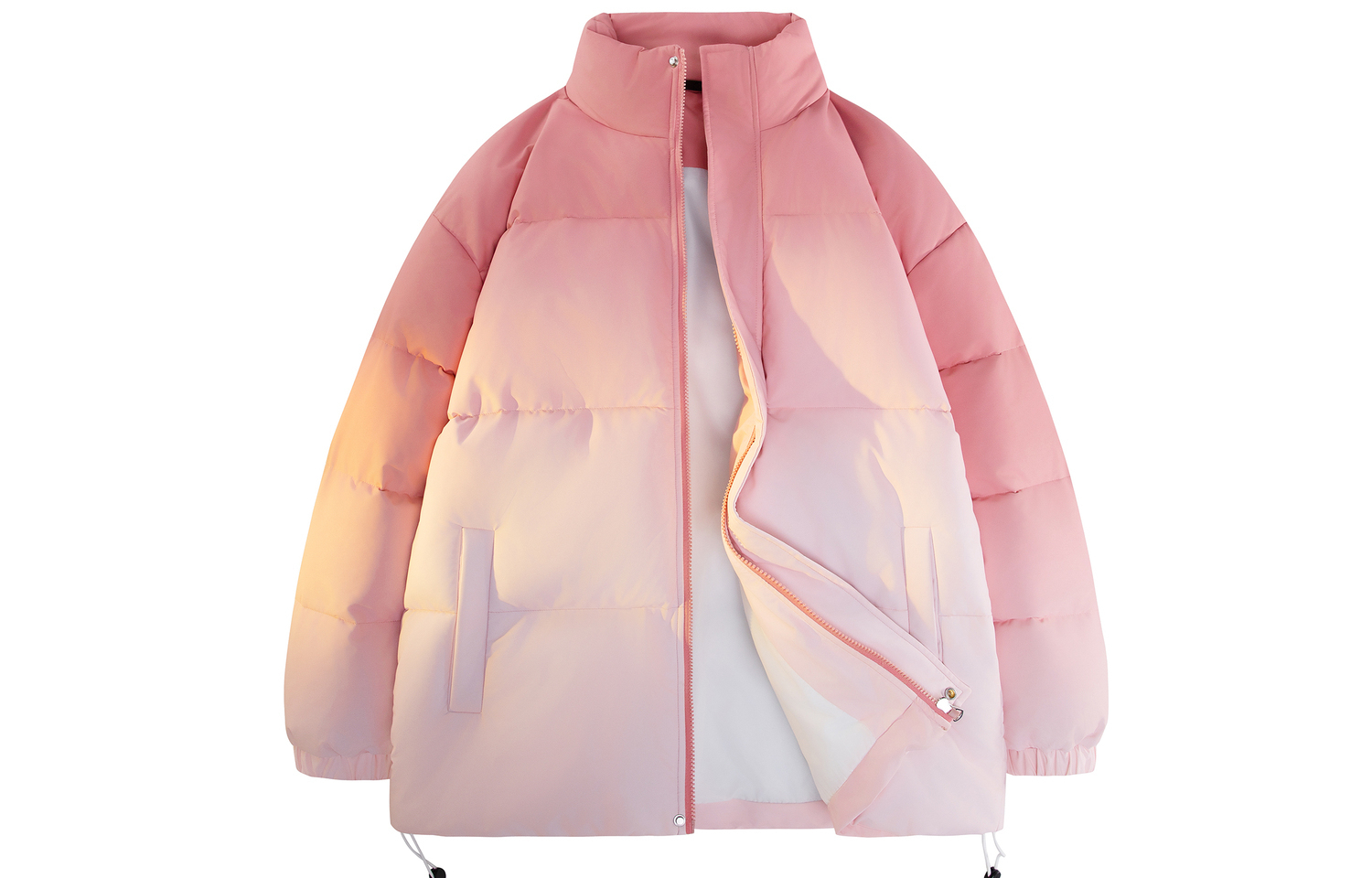 

WARRIOR Пуховик серии "Покоряющий ветер и волны" унисекс, Pink[Gradient Dopamine Dressing]