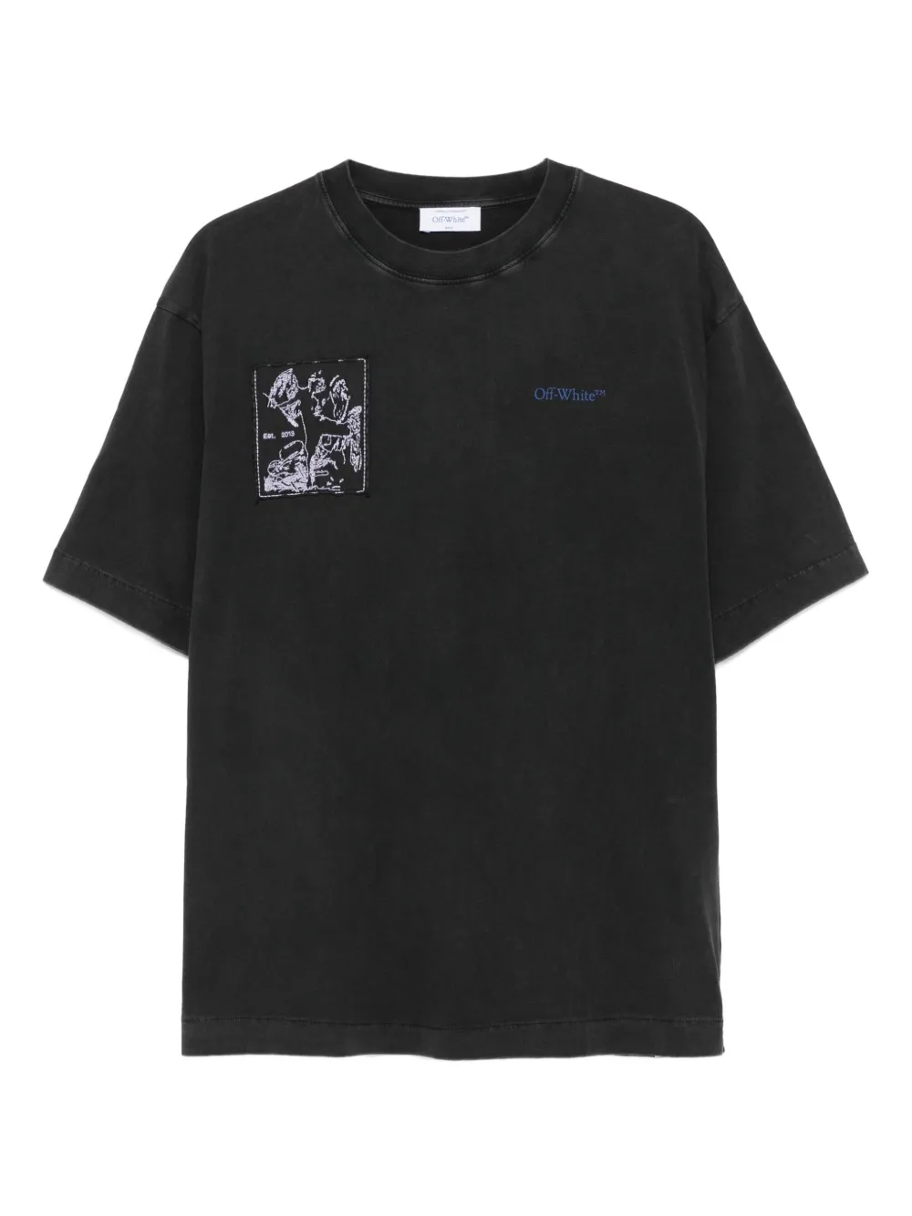 

Футболка с графическим принтом OFF-WHITE, черный