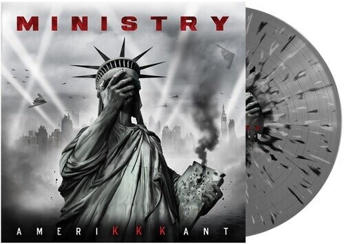 

Виниловая пластинка Ministry - Amerikkkant - Grey W/ Black & White Splatter