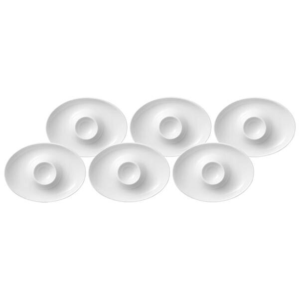 

Подставки для яиц с подносом, набор royal, 6 шт. Villeroy & Boch, белый