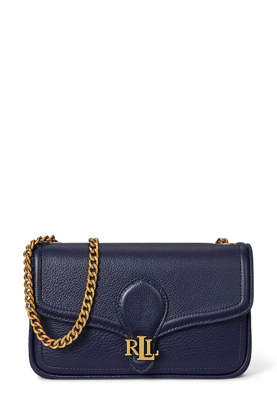 

Кожаный кошелек Lauren Ralph Lauren, темно-синий