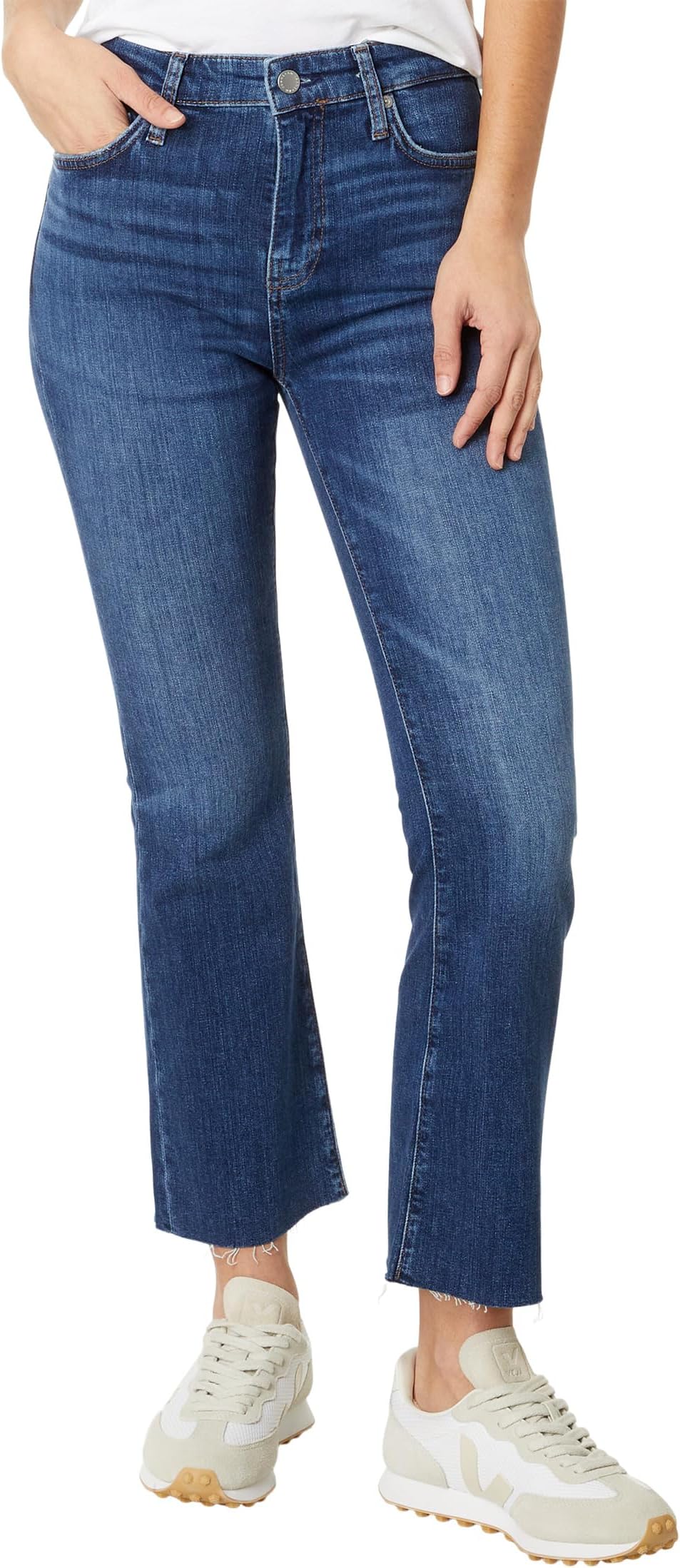

Джинсы AG Jeans Farrah High Rise Crop Boot Jean in La Brea, цвет La Brea