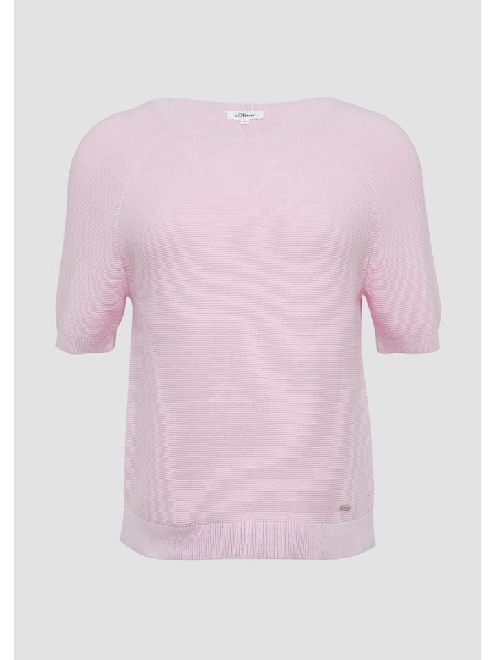 

Вязаный свитер цвета 4101_светло-розовый s.Oliver