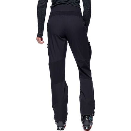 

Гибридные брюки Dawn Patrol женские Black Diamond, черный