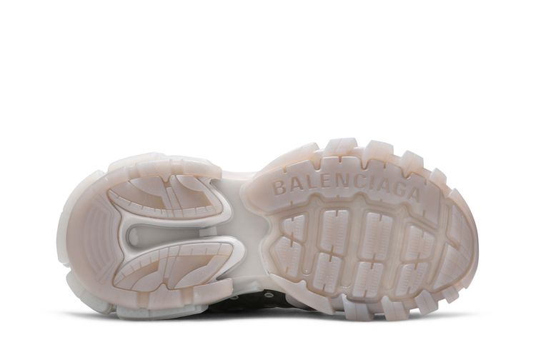 Кроссовки Balenciaga Track Sneaker 'Clear Sole - Light Grey', серый — фото 4
