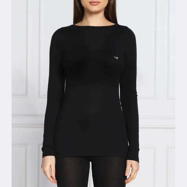 

Тонкая пижама сверху Emporio Armani, черный