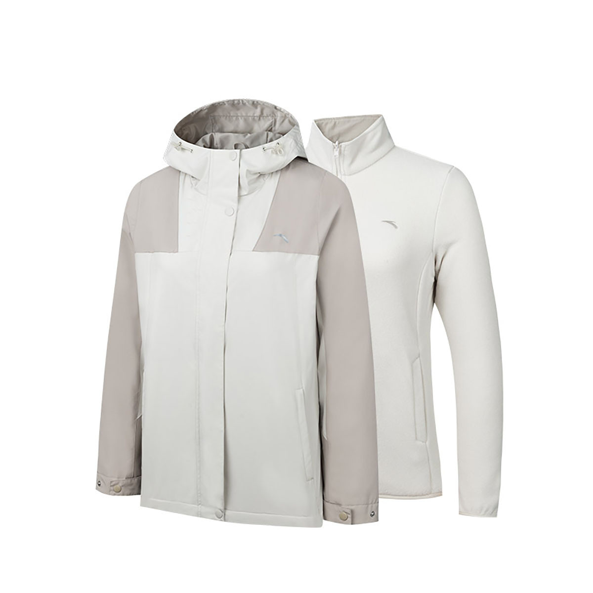 

Водоотталкивающая теплая ветровка Anta Variety Training Collection, женская, Triumphant, серая, Triumph Gray