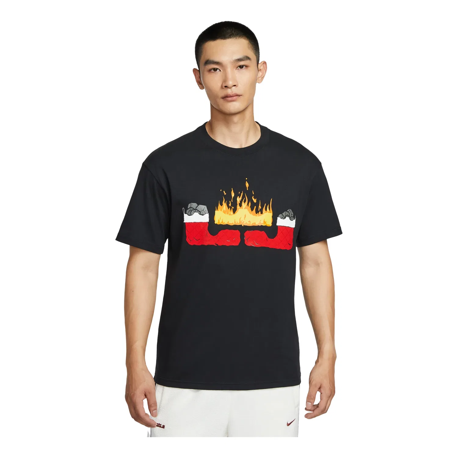 Футболка Nike LeBron, подарок на Рождество, IH8551-045, черный