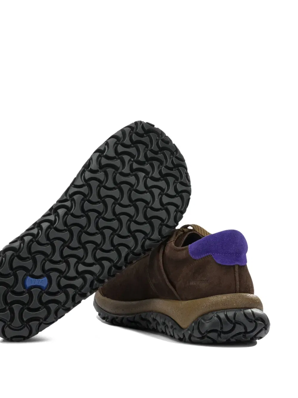 Кроссовки Stroedt с замшевыми вставками BIRKENSTOCK 1774, коричневый — фото 4