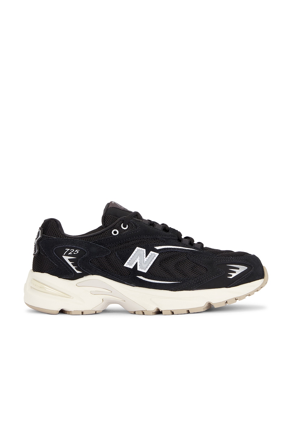 

Кроссовки женские Ml725 New Balance, цвет Black, Metallic Silver, & Angora