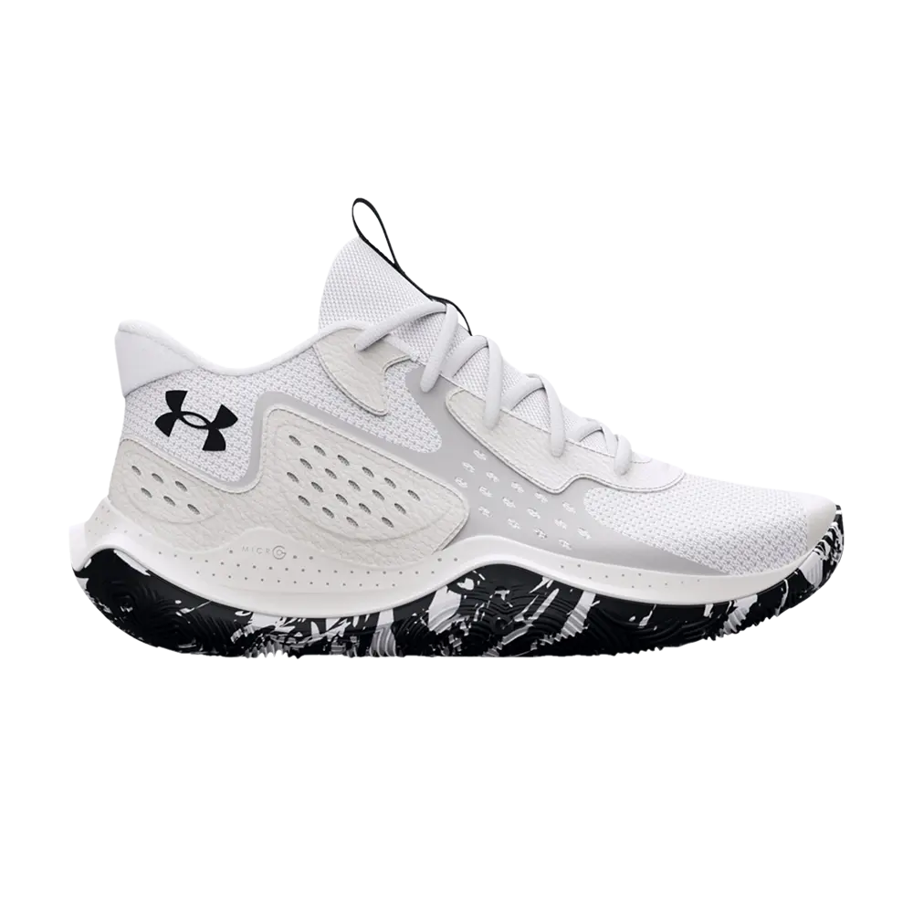 Кроссовки JetWhite Black' Under Armour, белый