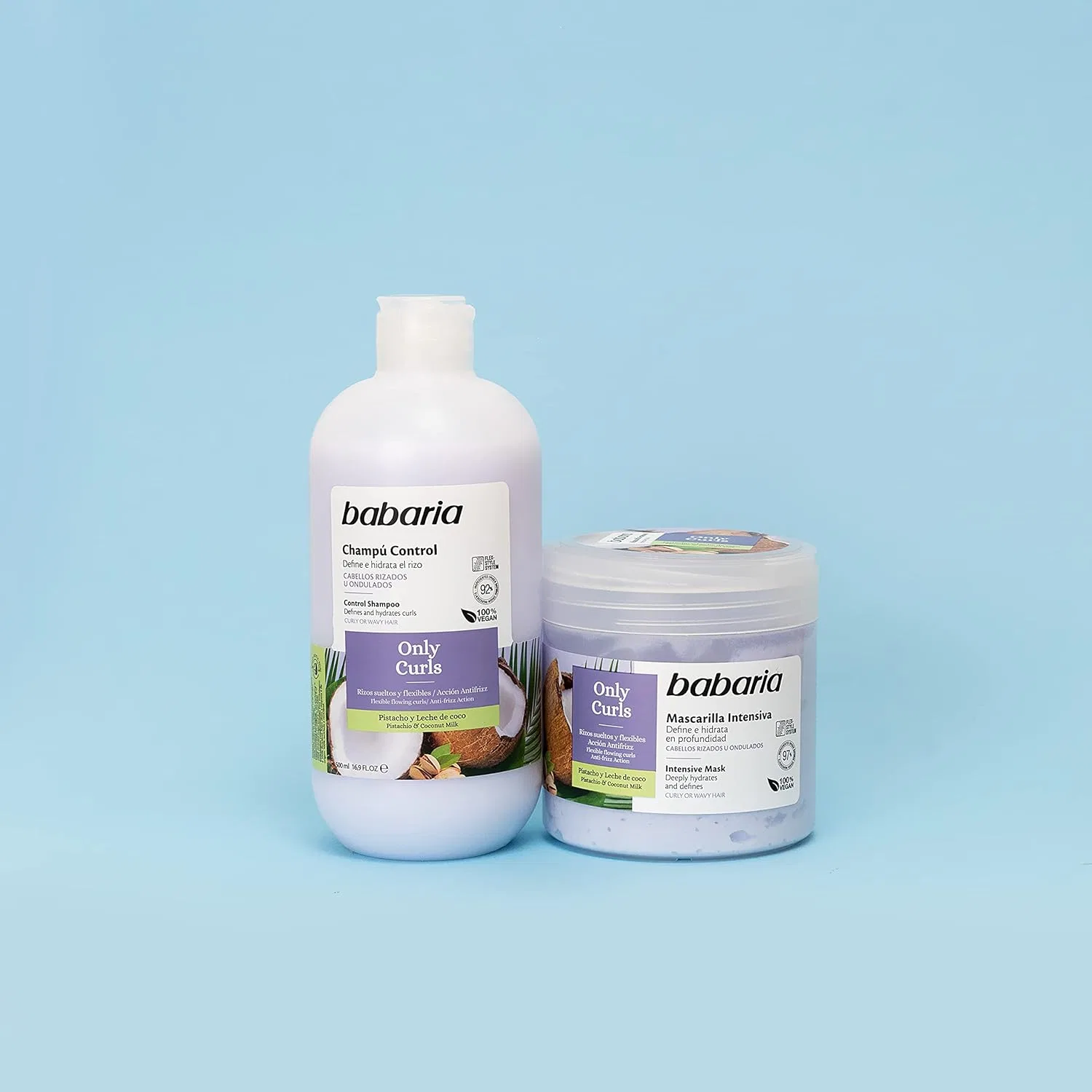 Интенсивная маска для вьющихся волос Only Curls 400 мл от BABARIA Babaria — фото 2