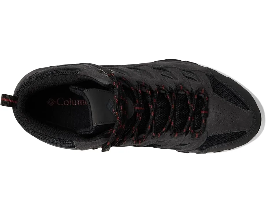 Ботинки Columbia Crestwood Mid Waterproof, Black/Charcoal — фото 2