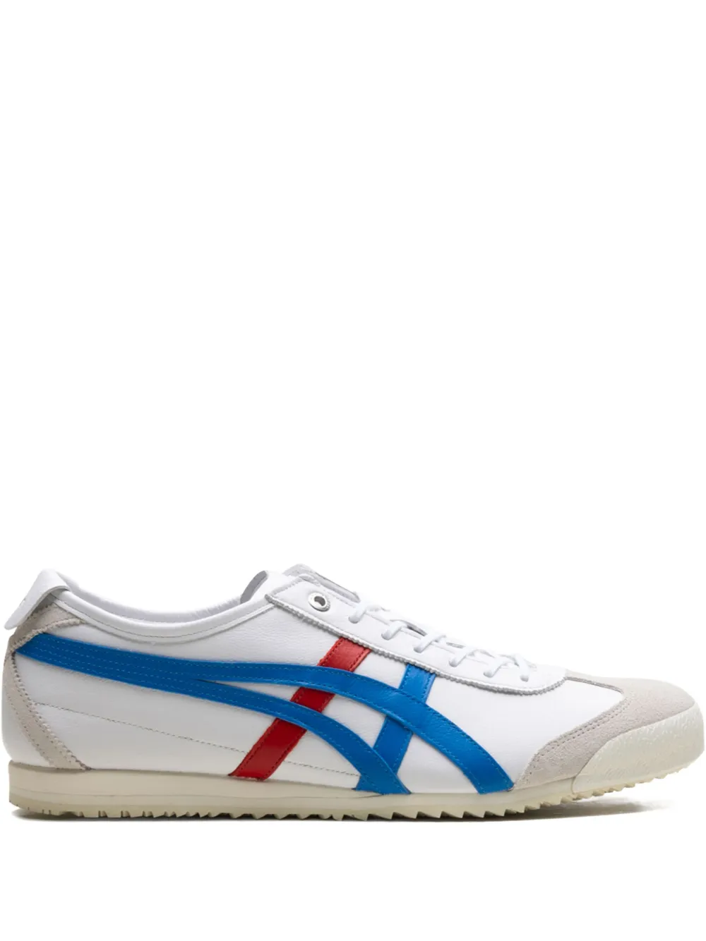 

Кроссовки Mexico 66 White/Directoire Blue/Red Onitsuka Tiger, белый